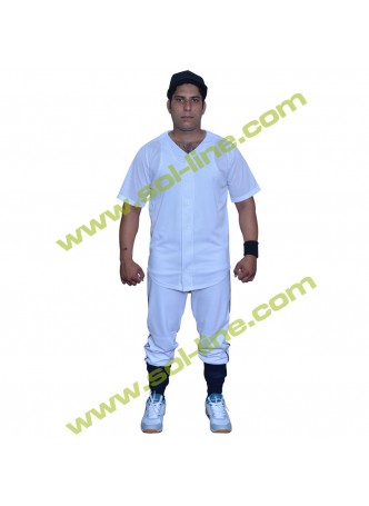 Light Weight Mesh Six Button Down Half Sleeve Jerseys